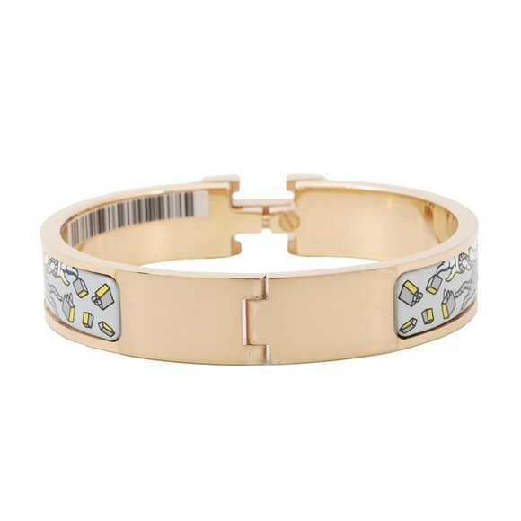 HERMES ClicH HERMES Epic Size PM Metal/Enamel Gris - Picture 10 of 10